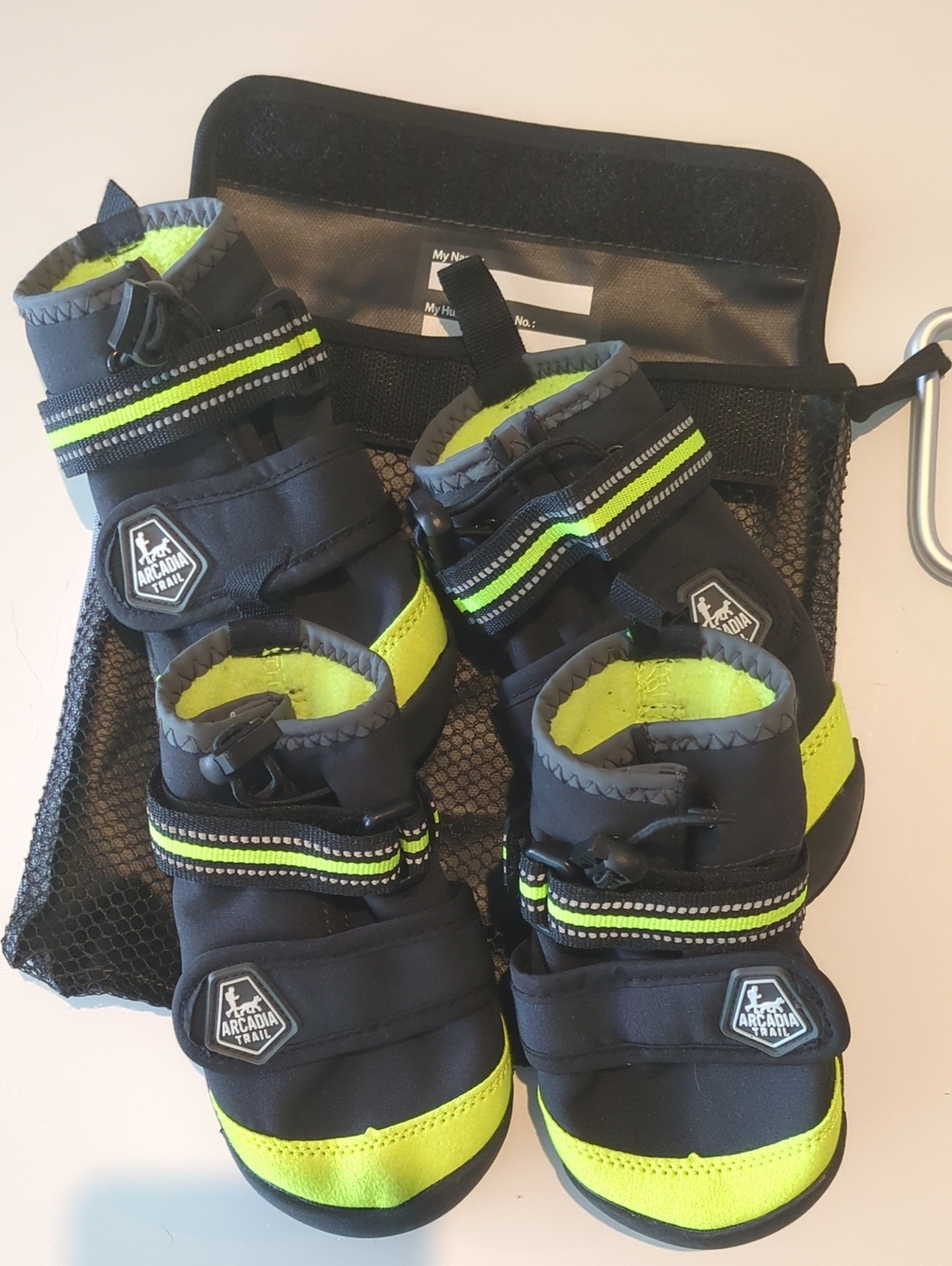 Arcadia Trail | Dog Boots All-Weather Soft Lining Adjustable Fit | XL